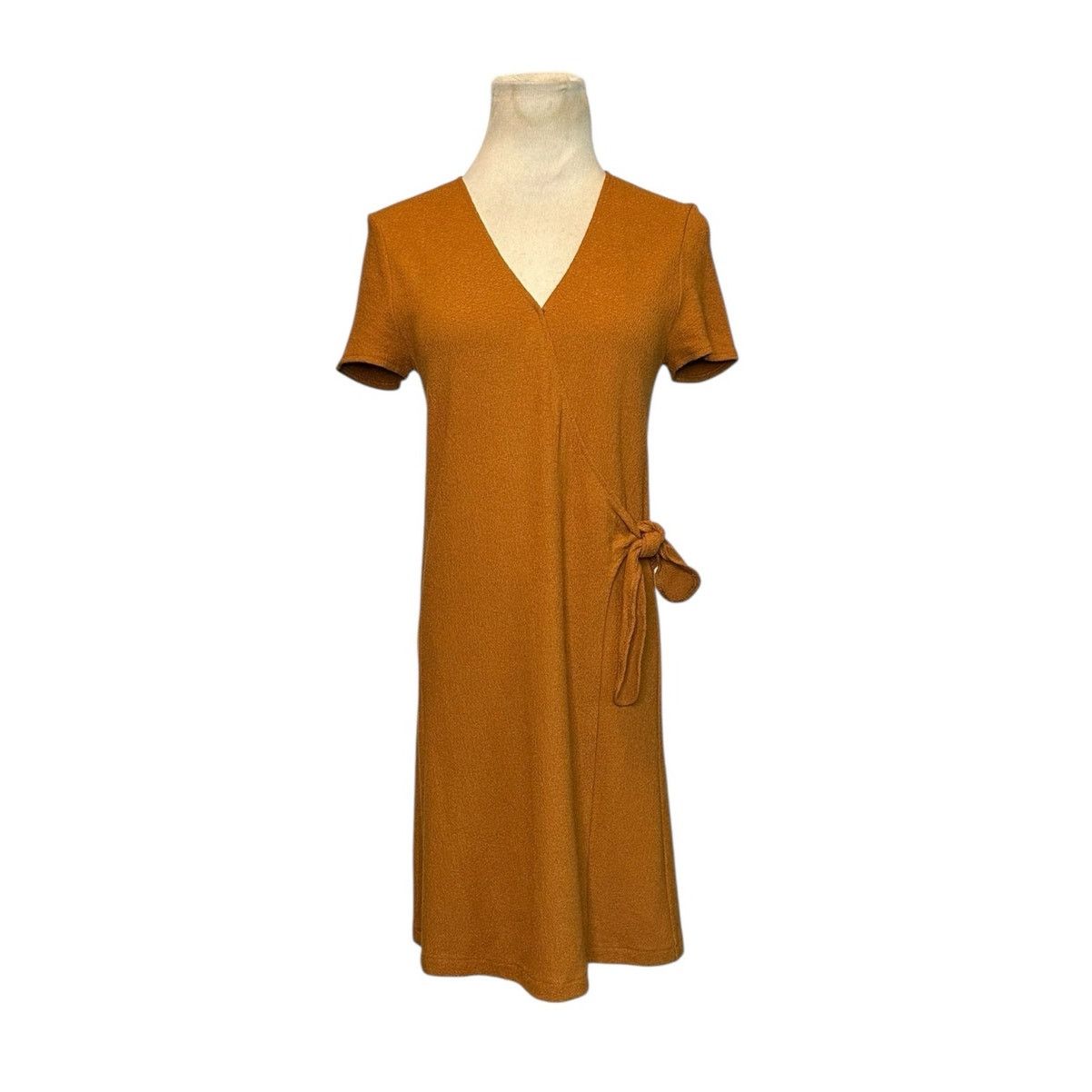 Madewell Madewell Golden Pecan faux wrap mini dress size XS Size XS / US 0-2 / IT 36-38 - 1 Thumbnail