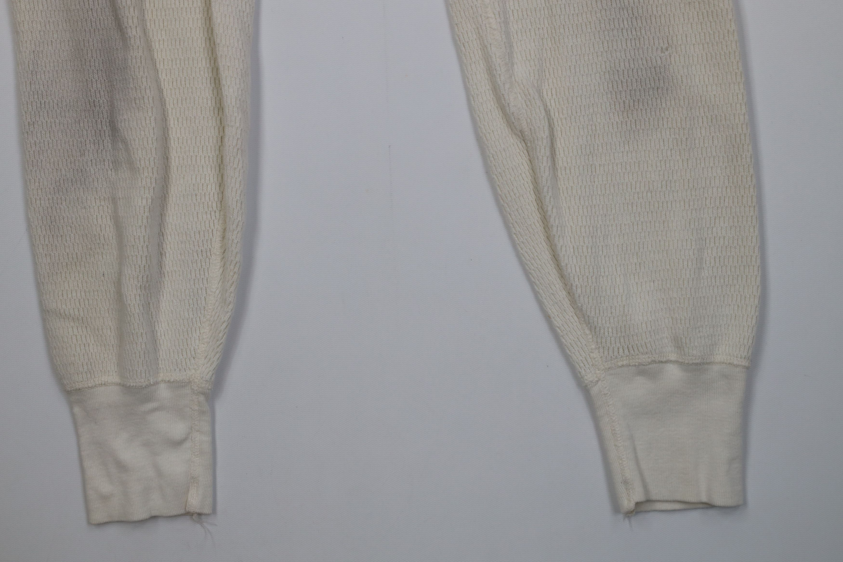 Vintage Vintage 50s Streetwear Waffle Knit Base Layer Pants USA Size US 38 / EU 54 - 4 Thumbnail
