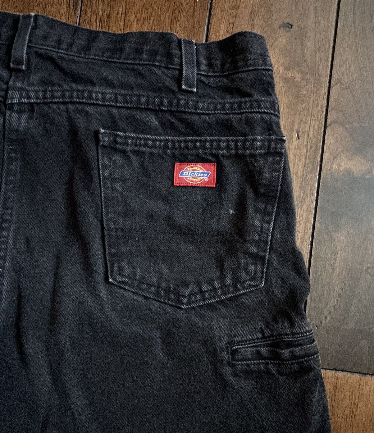 Dickies Dickies Men’s Work Pants 38x30 Black Relaxed Fit Denim Jeans Size US 38 / EU 54 - 9 Thumbnail