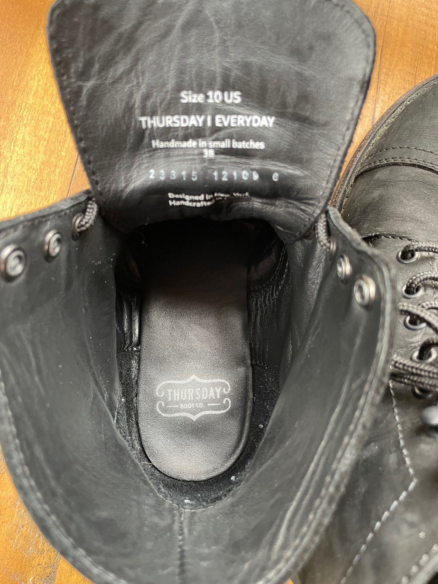 Thursday Boot Company Captain - Matte Black Size US 10 / IT 40 - 7 Thumbnail