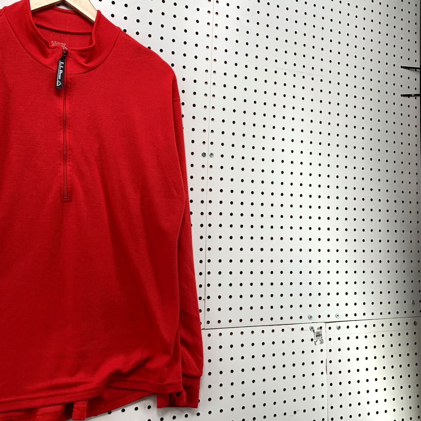 Vintage LL Bean Pullover Red Lightweight Mens Large Long Sleeve Size US L / EU 52-54 / 3 - 4 Thumbnail