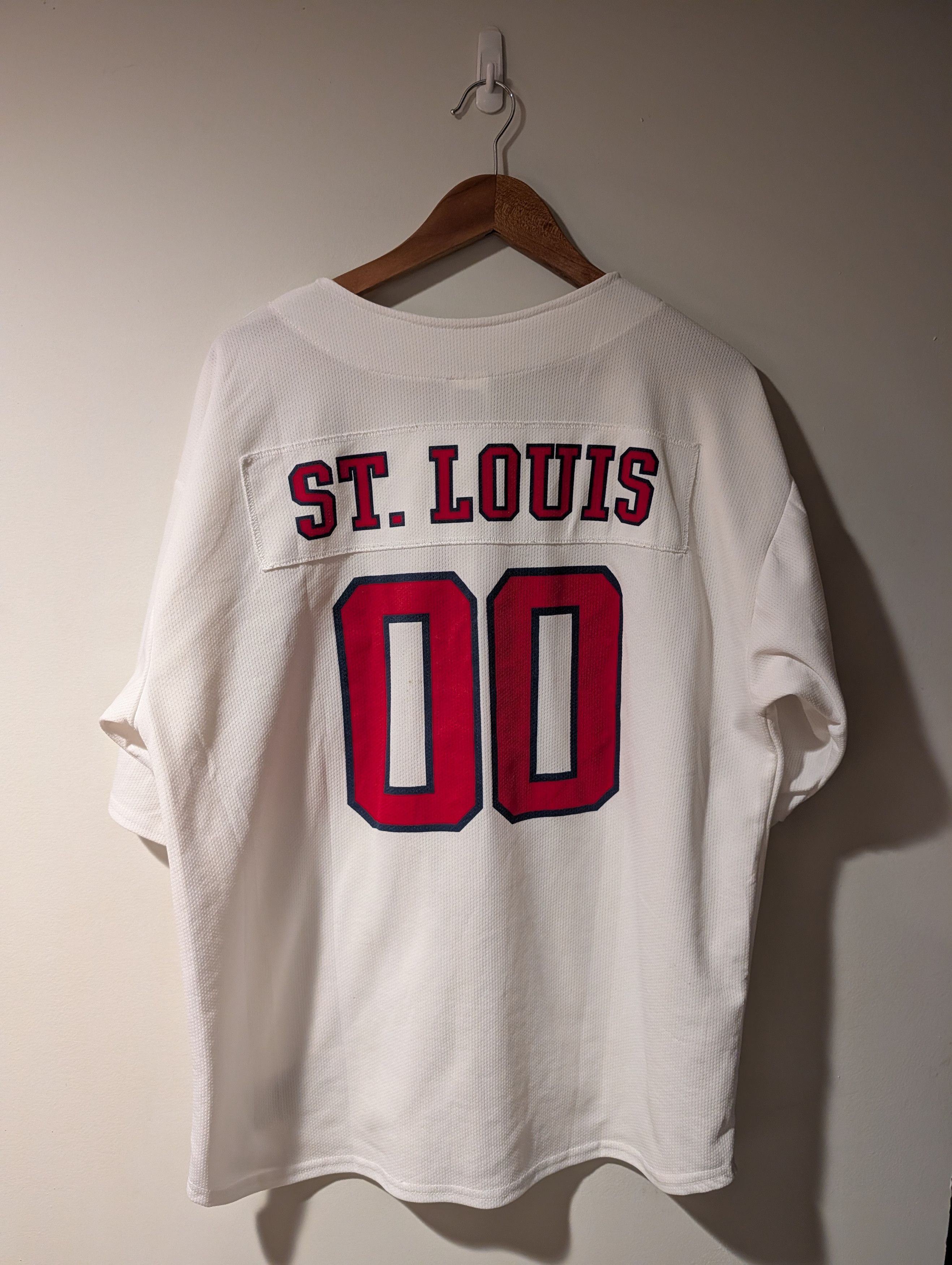 Hard Rock Cafe Vintage 90s Hard Rock Cafe St. Louis Baseball Jersey Size US XL / EU 56 / 4 - 10 Thumbnail