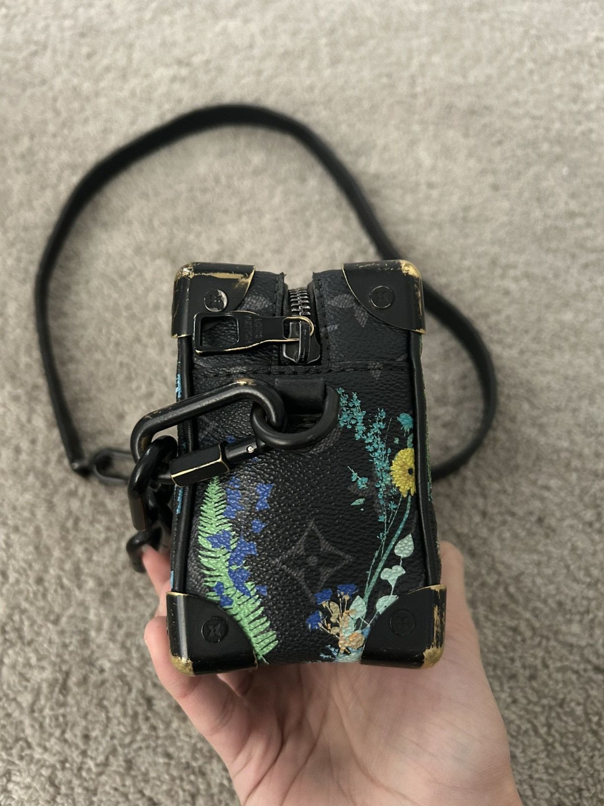 Louis Vuitton Louis Vuitton Mini Soft Trunk Monogram Eclipse Foliage Bag Size ONE SIZE - 6 Thumbnail