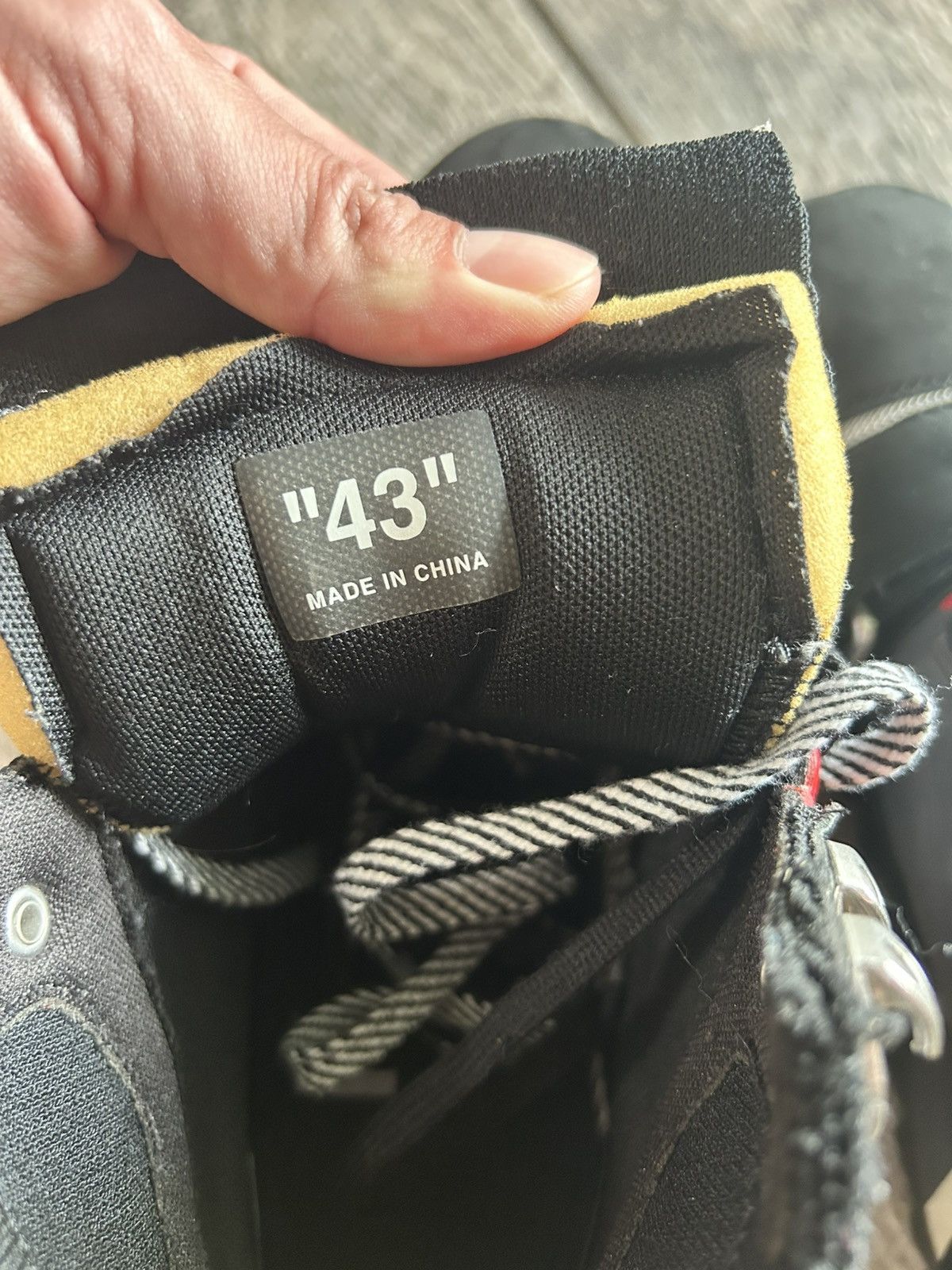 Off-White Off white leather hiking boots Size US 10 / EU 43 - 7 Thumbnail