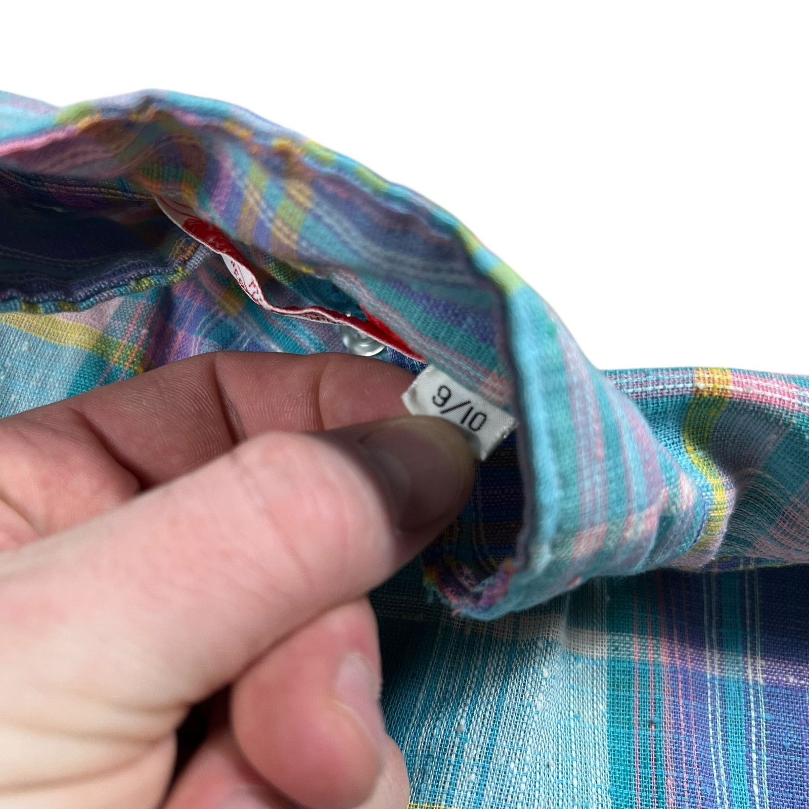 Vintage Vintage 1960s worn women’s work button up shirt (S/M) Size S / US 4 / IT 40 - 8 Thumbnail