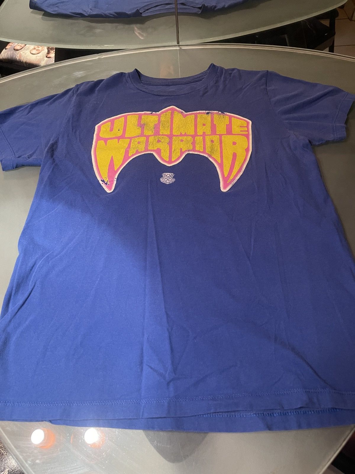 WWE Ultimate Warrior WWE/WWF Vintage Style Tee Size US M / EU 48-50 / 2 - 8 Thumbnail