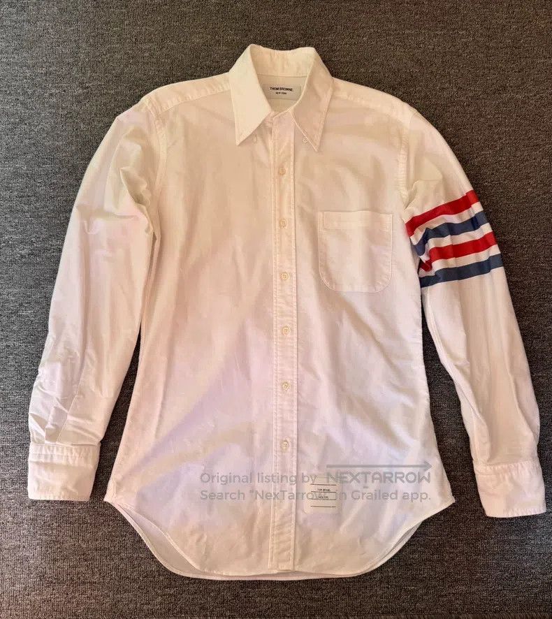 Thom Browne Thom Browne Single button casual long-sleeve shirt Size US M / EU 48-50 / 2 - 1 Thumbnail