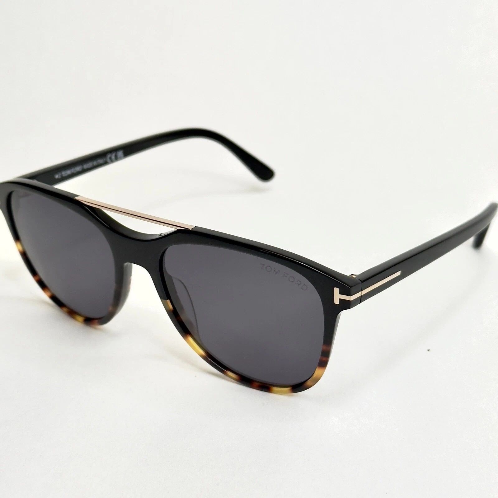 Tom Ford TOM FORD DAMIAN 02 TF1098 05A Black Aviator Sunglass 1098 Size ONE SIZE - 10 Thumbnail