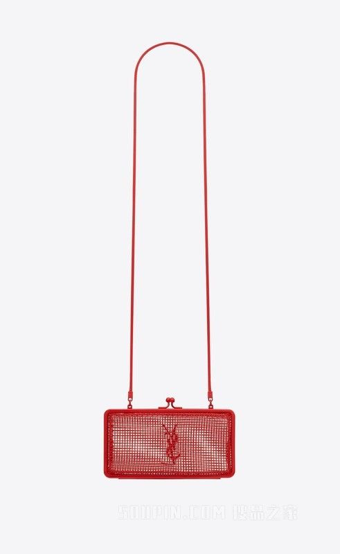 Saint Laurent Paris o1s1wg111124 Size: OS / Shoulder Bag in Red Size ONE SIZE - 2 Thumbnail