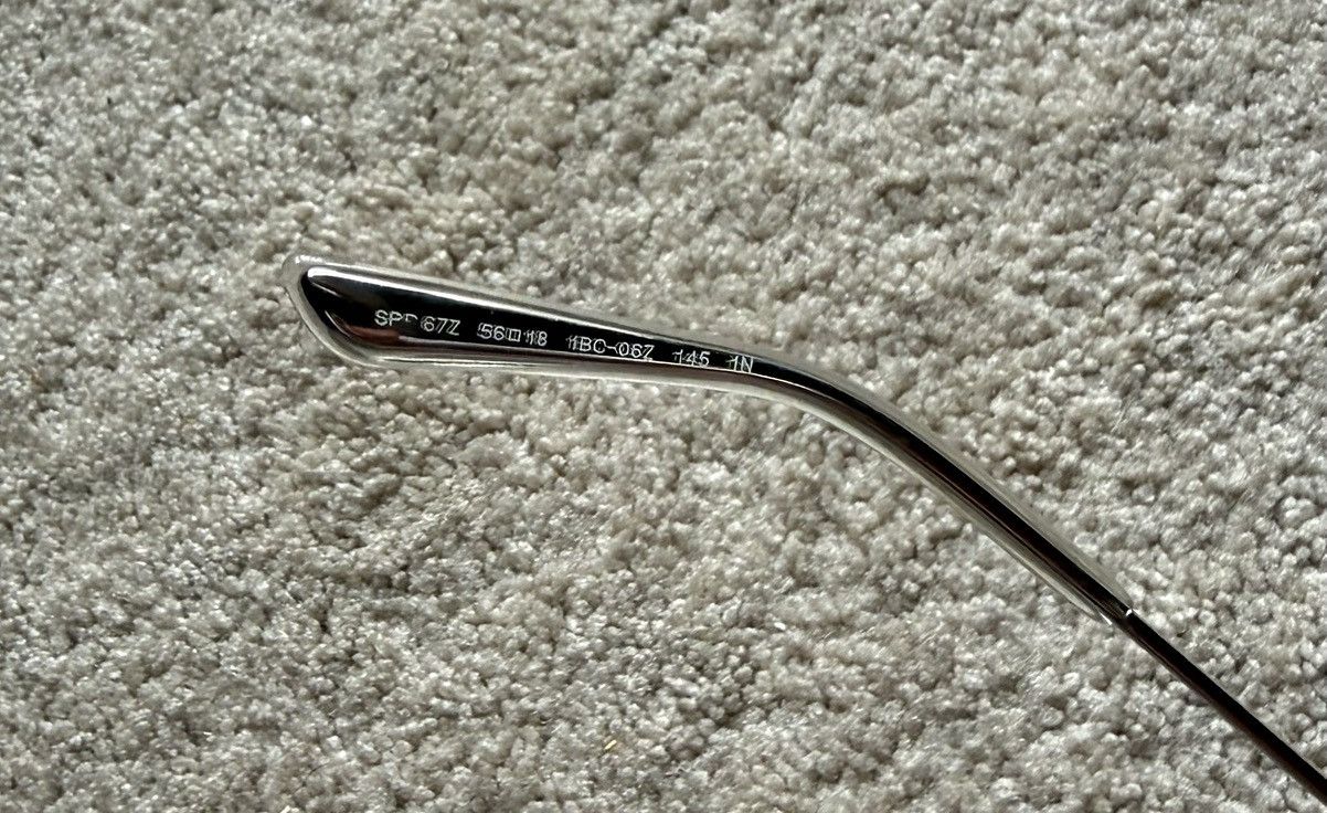 Prada Prada SPR67Z - Blue/Yellow Tint Lenses Size ONE SIZE - 3 Thumbnail