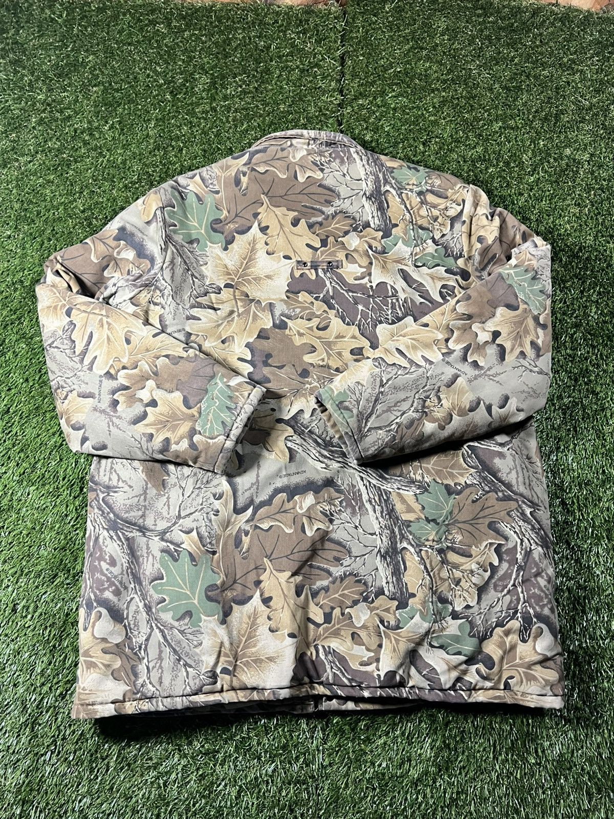 Realtree Vintage 90s Real Tree Camo Fall Winter Chore Detroit Jacket Size US XL / EU 56 / 4 - 4 Thumbnail