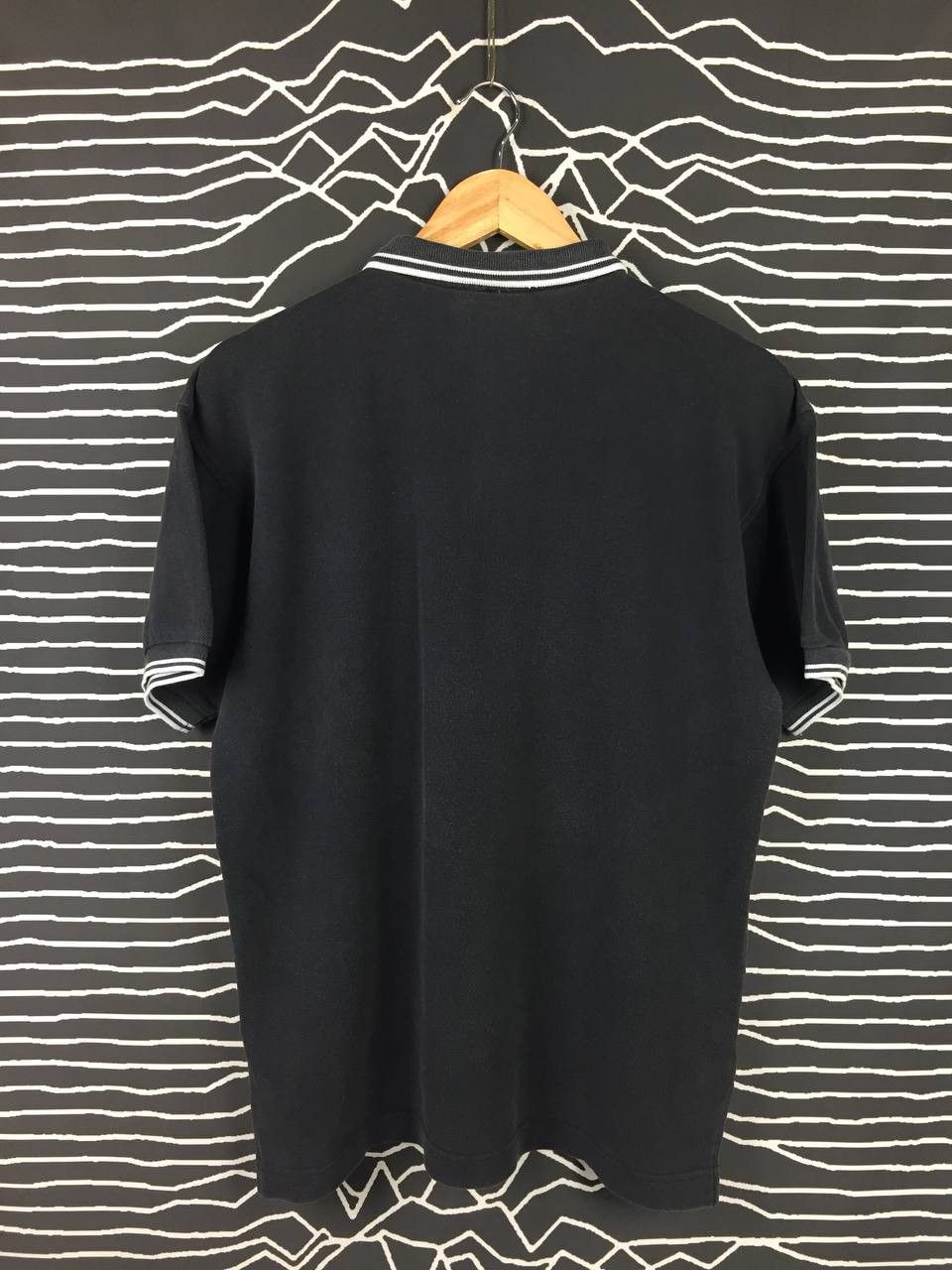 Japanese Brand Mini Rover Mini Embroidered Logo Ringer Polo Tee Size US L / EU 52-54 / 3 - 7 Thumbnail