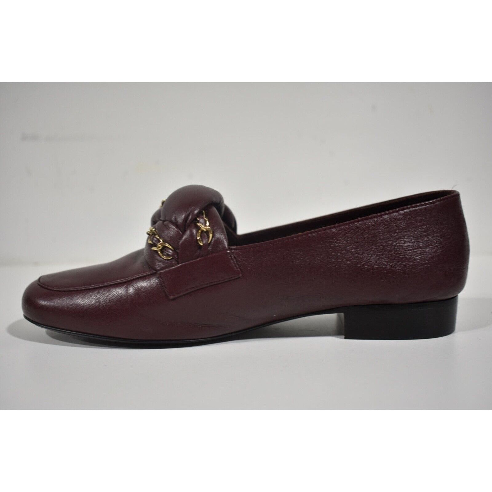 Chanel 17A Braided CC Logo Gold Chain Slide Loafer Moccasin Flat 37 Size US 7 / IT 37 - 7 Thumbnail