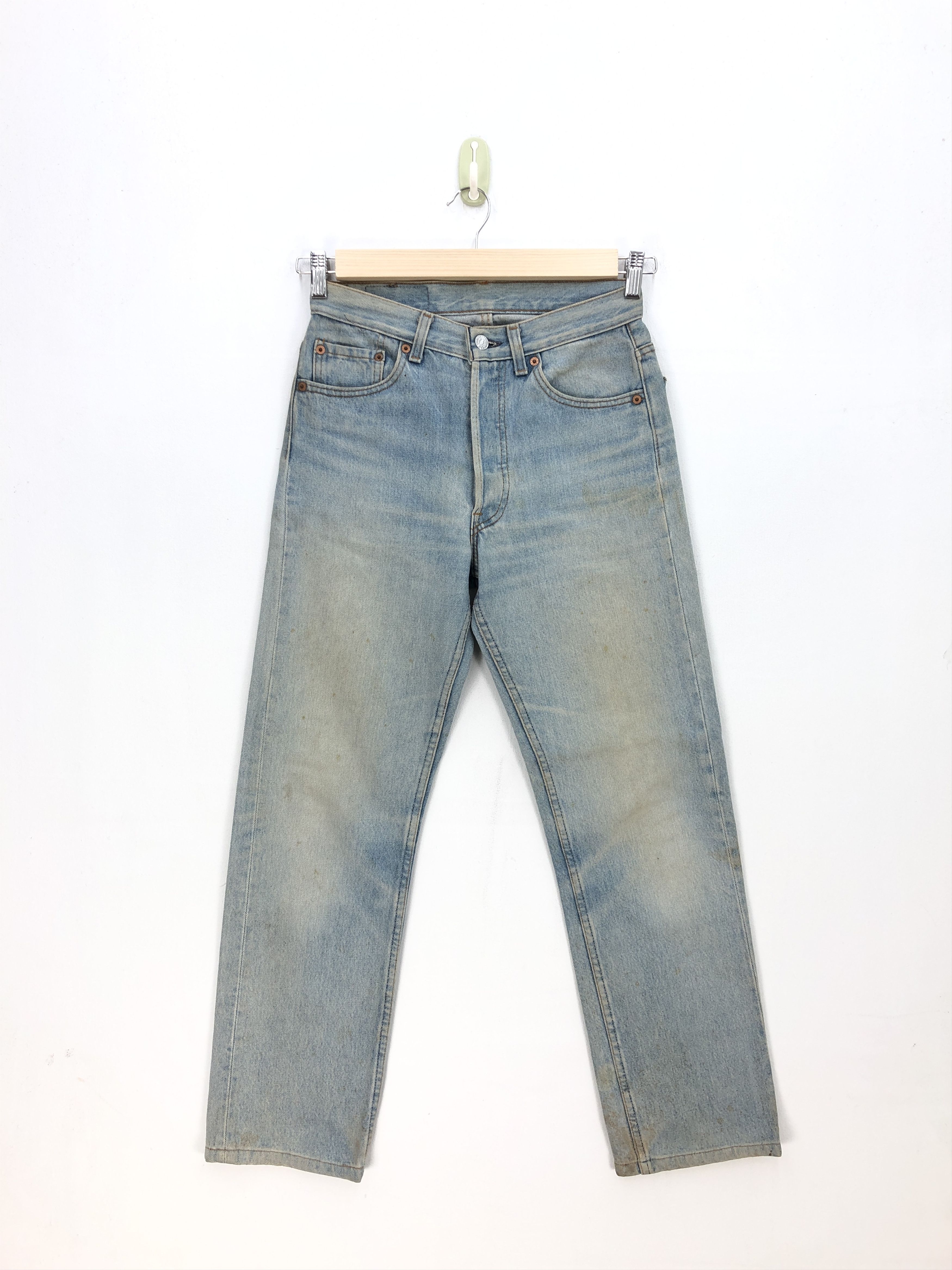 Levi's Vintage Levi's 501xx Sun Faded Jeans Levis Light Wash Denim Size 28" / US 6 / IT 42 - 1 Thumbnail