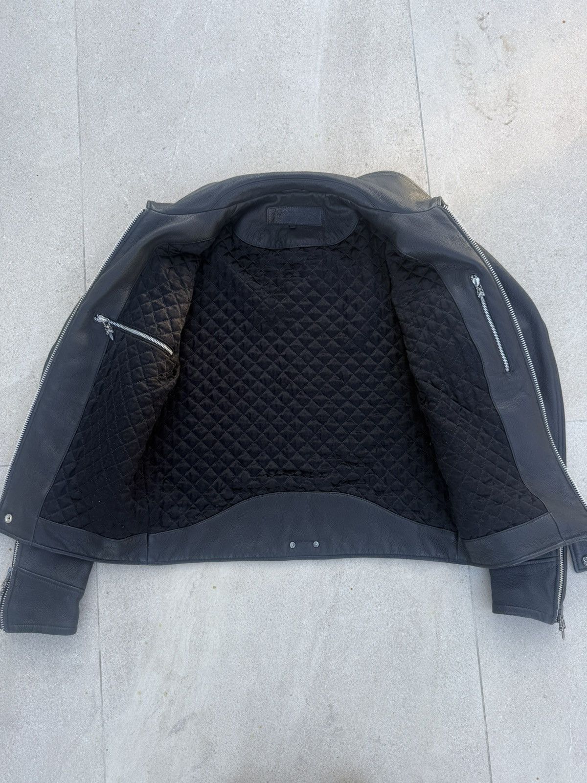 Chrome Hearts Chrome hearts leather policeman jacket size M Size US M / EU 48-50 / 2 - 3 Thumbnail