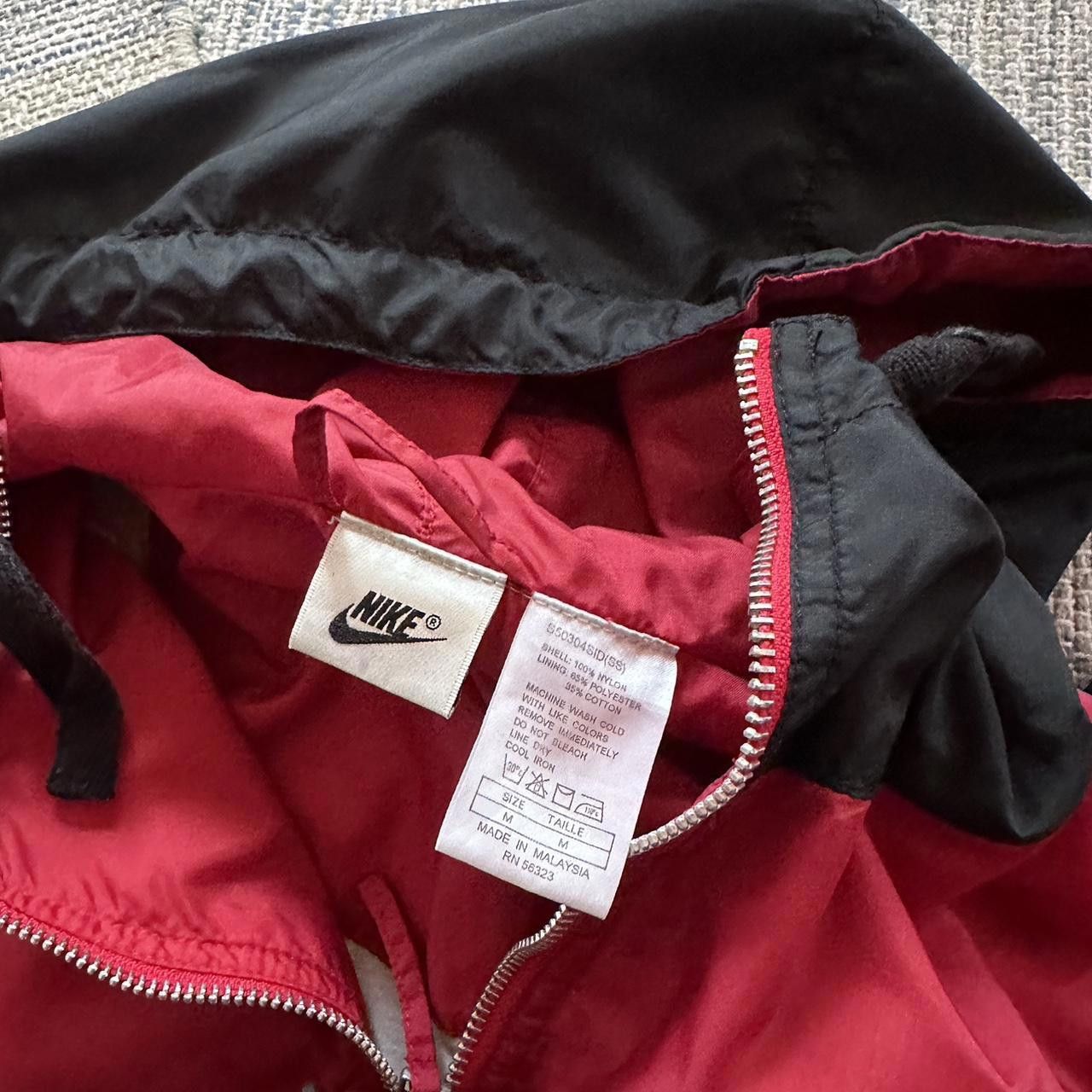 Nike Vintage 90s Nike Just Do It Nylon Track Jacket Size US M / EU 48-50 / 2 - 5 Thumbnail
