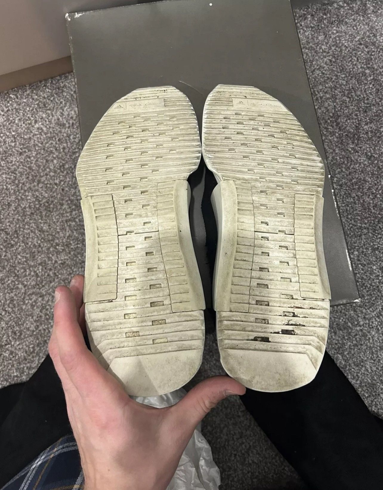 Adidas × Rick Owens Super Cool RICK OWENS X Adidas Level sock runner boot UK8.5 Size US 8.5 / EU 41-42 - 5 Thumbnail