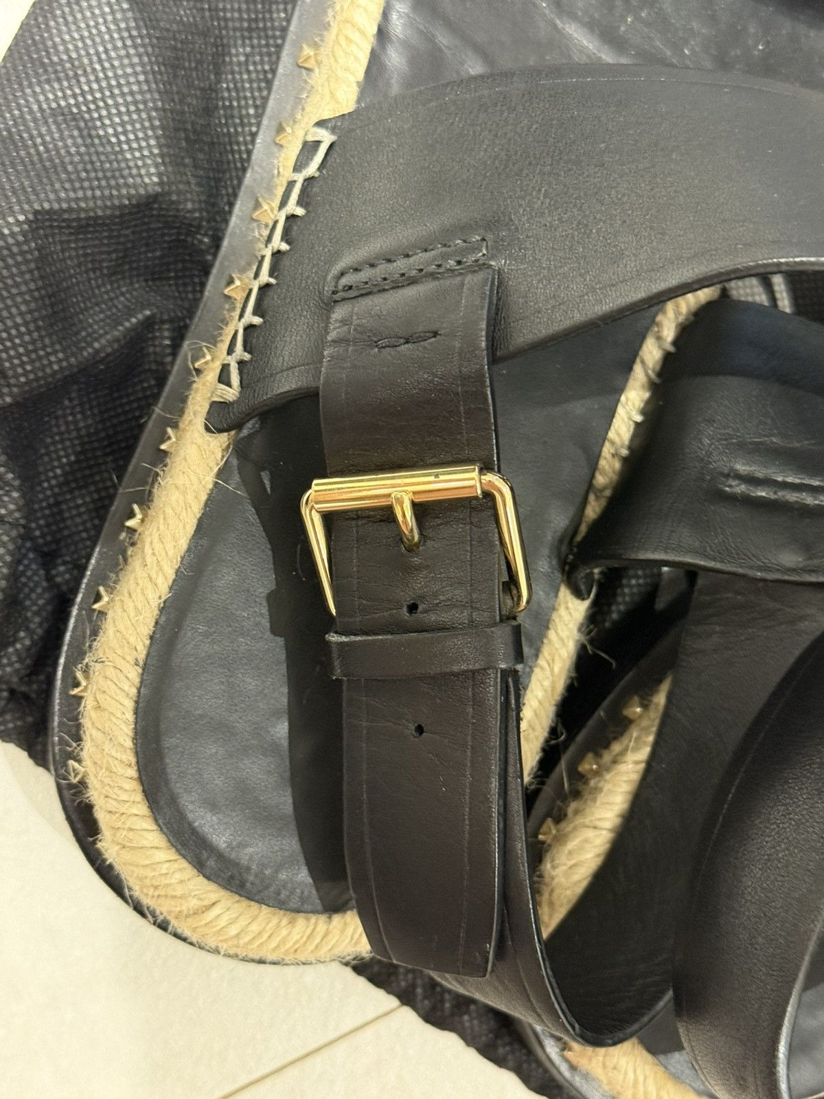 Valentino Valentino Garavani Rockstud Espadrille Sandal Size US 8 / EU 41 - 8 Thumbnail