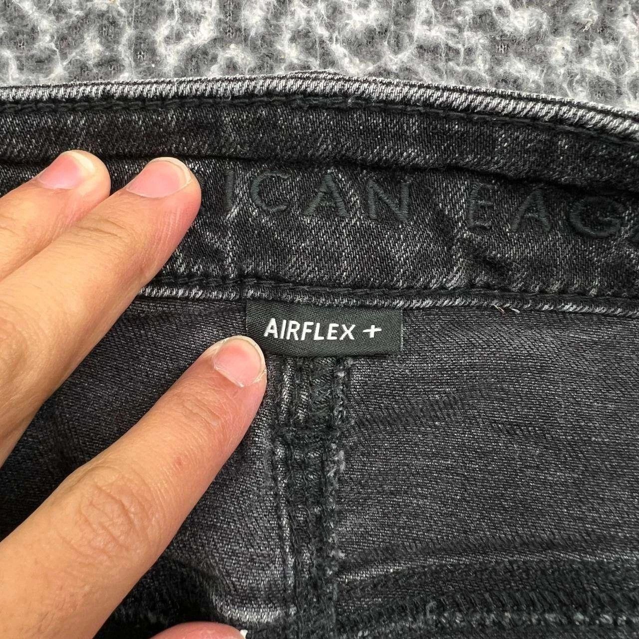 American Eagle Outfitters American Eagle Airflex Jeans Women 26x28 Faded Skinny Denim Size 26" / US 2 / IT 38 - 8 Thumbnail