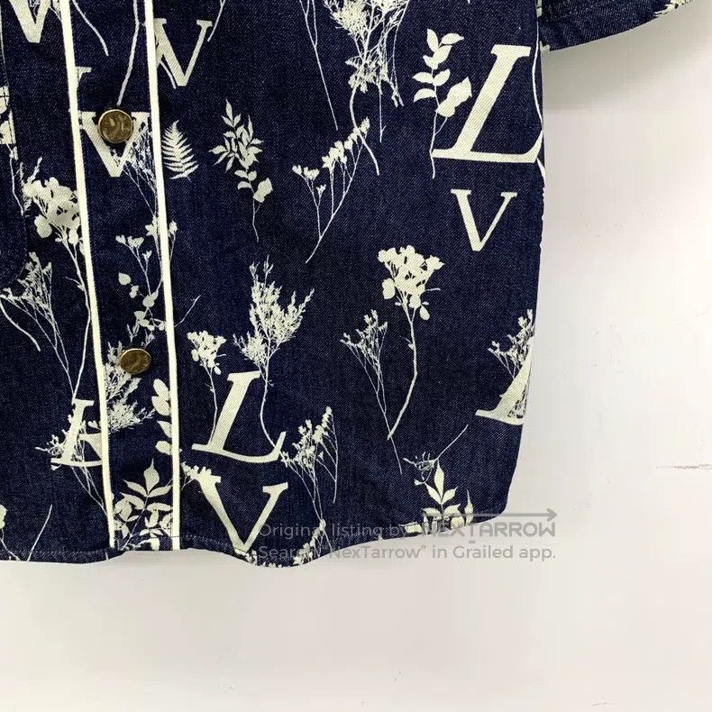 Louis Vuitton Louis Vuitton Cotton short sleeve shirt with round neck pr Size US L / EU 52-54 / 3 - 4 Thumbnail