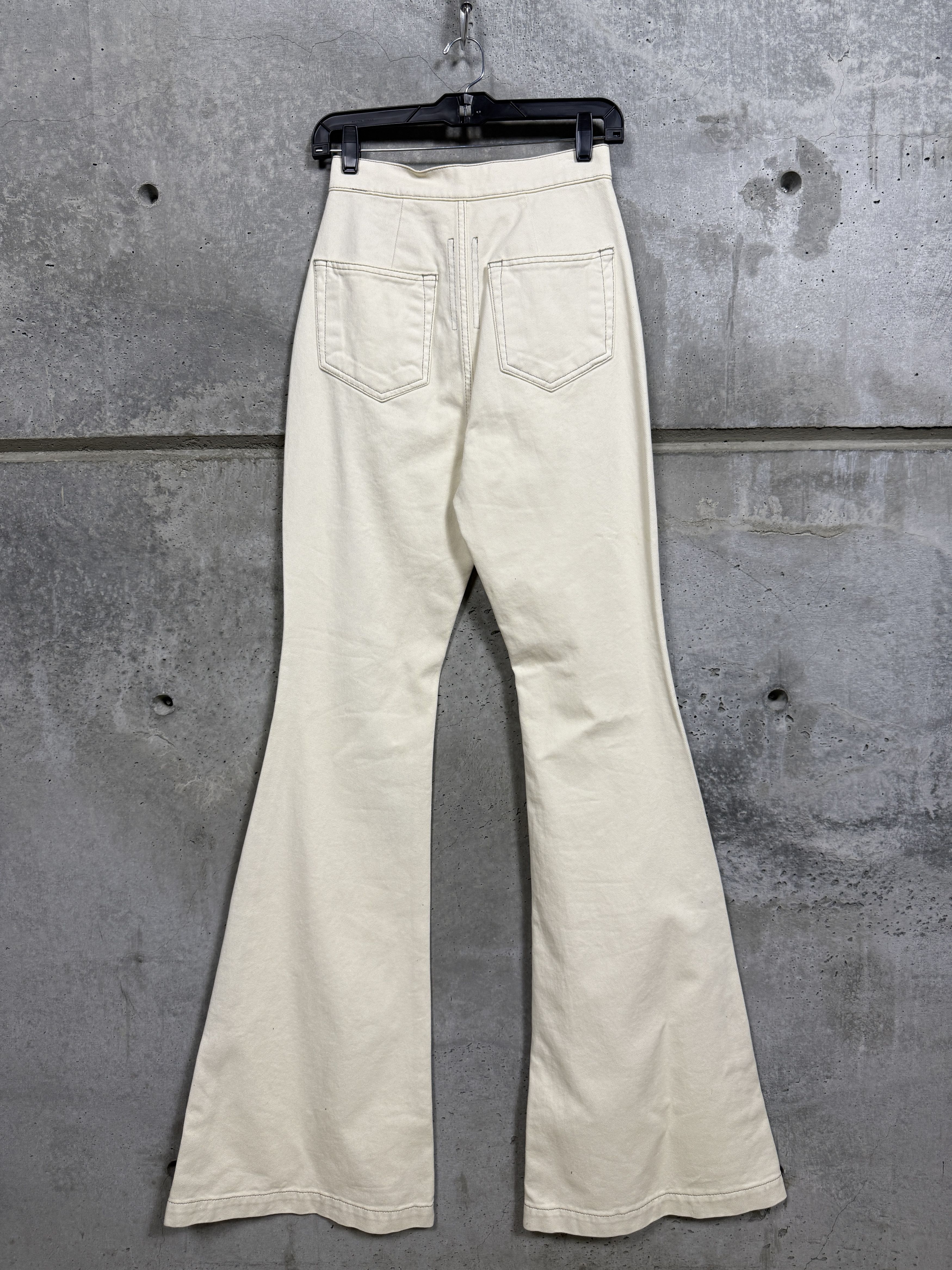 Rick Owens × Rick Owens Drkshdw $735 Rick Owens DRKSHDW Bolan Bootcut Jeans Size 26" / US 2 / IT 38 - 2 Thumbnail
