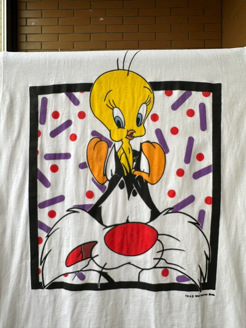Vintage Vintage Tee 1993 Warner Bros. Teletubbies 2505-Nextarrow Size US XL / EU 56 / 4 - 4 Thumbnail