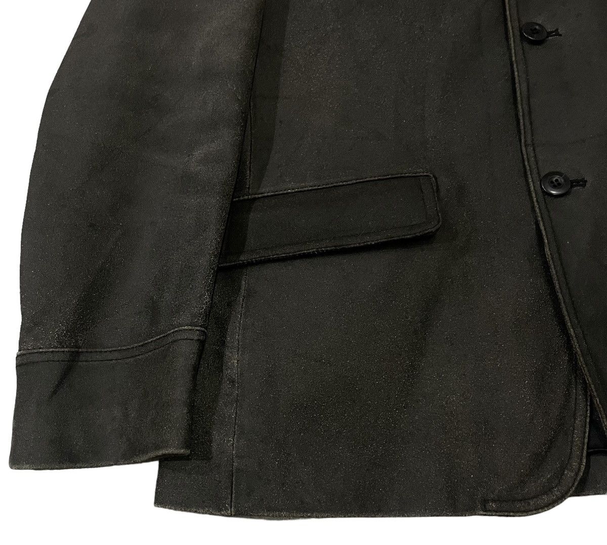 PPFM Vintage PPFM Cowhide Leather Buttons Jacket Size US L / EU 52-54 / 3 - 4 Thumbnail