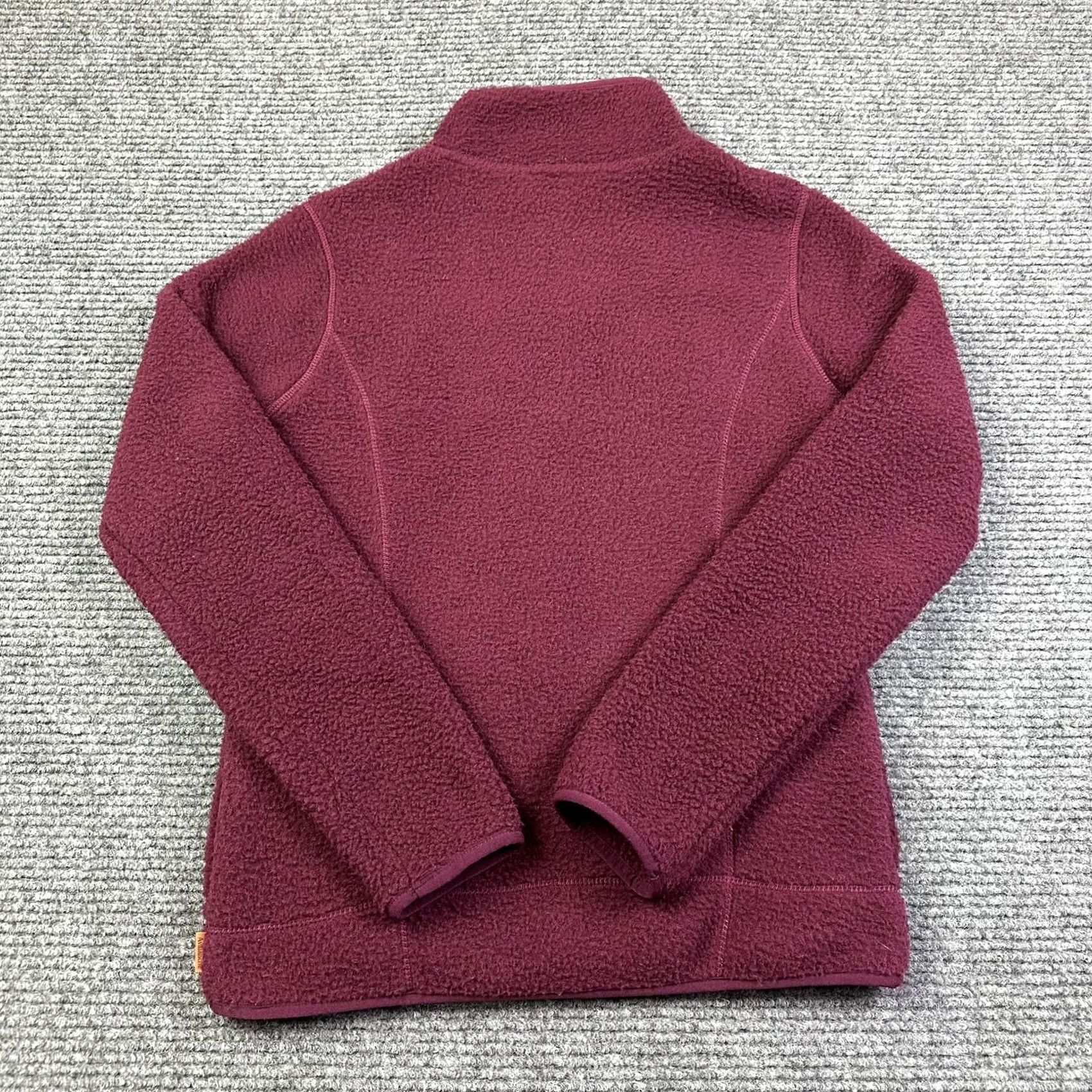 Avalanche VINTAGE Avalanche Fleece Jacket Women’s S 1/4 Zip Pullover With Pockets Purple/Burgundy Logo C Fleece Jacket Womens Size S / US 4 / IT 40 - 3 Thumbnail