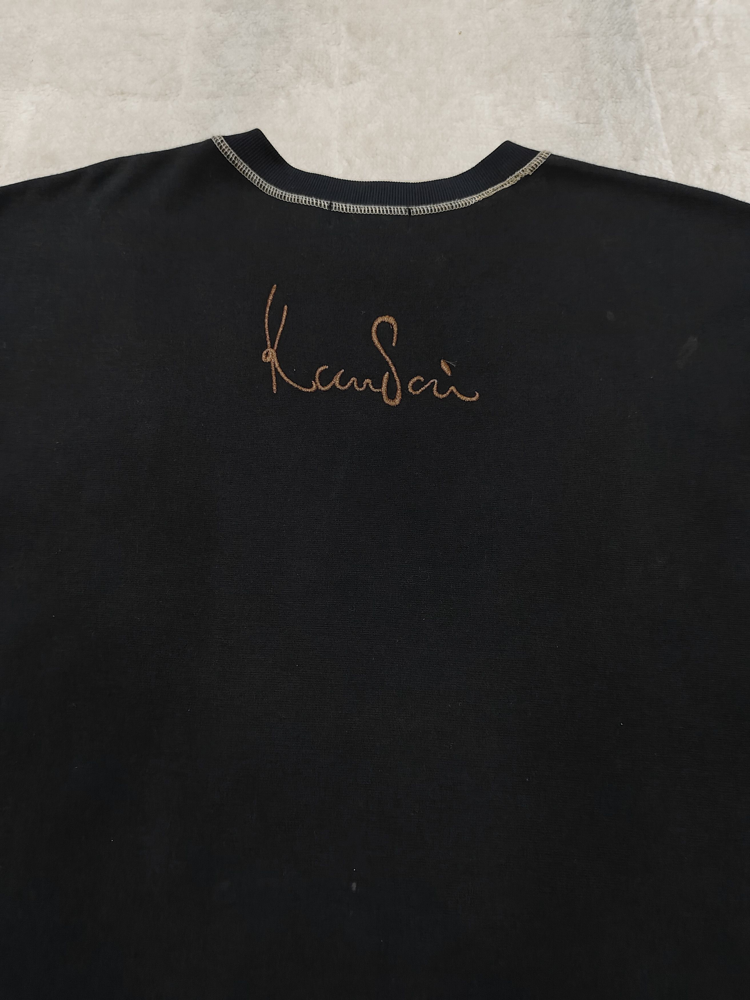 Kansai Yamamoto DOPE🔥Vtg Kansai O2 Unicorn Art Gold Print Tshirt Size US L / EU 52-54 / 3 - 4 Thumbnail