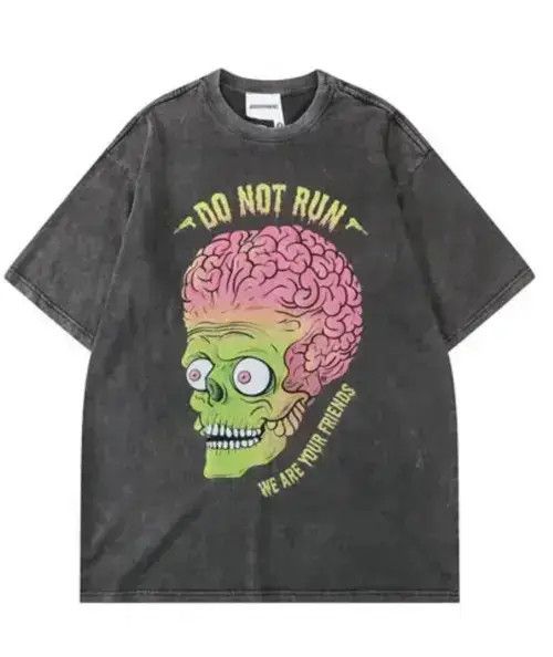 Other Zombie Skull Print T-Shirt Size US L / EU 52-54 / 3 - 1 Thumbnail