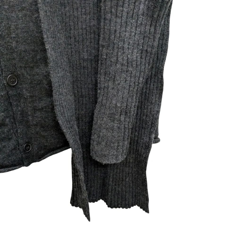 Yohji Yamamoto YOHJI YAMAMOTO/grey/wool knit cardigan Size US M / EU 48-50 / 2 - 5 Thumbnail