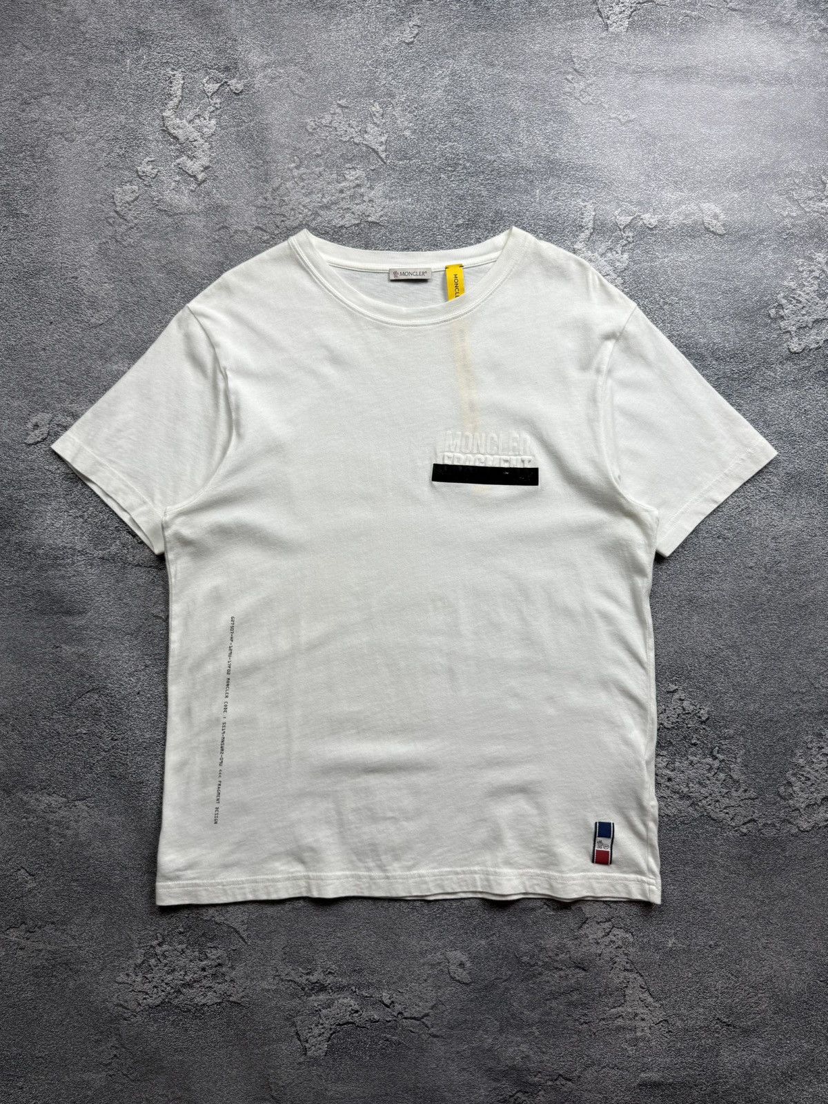 Moncler Moncler Genius x Fragment Design Cotton Logo Maglia T-Shirt Size US S / EU 44-46 / 1 - 2 Thumbnail
