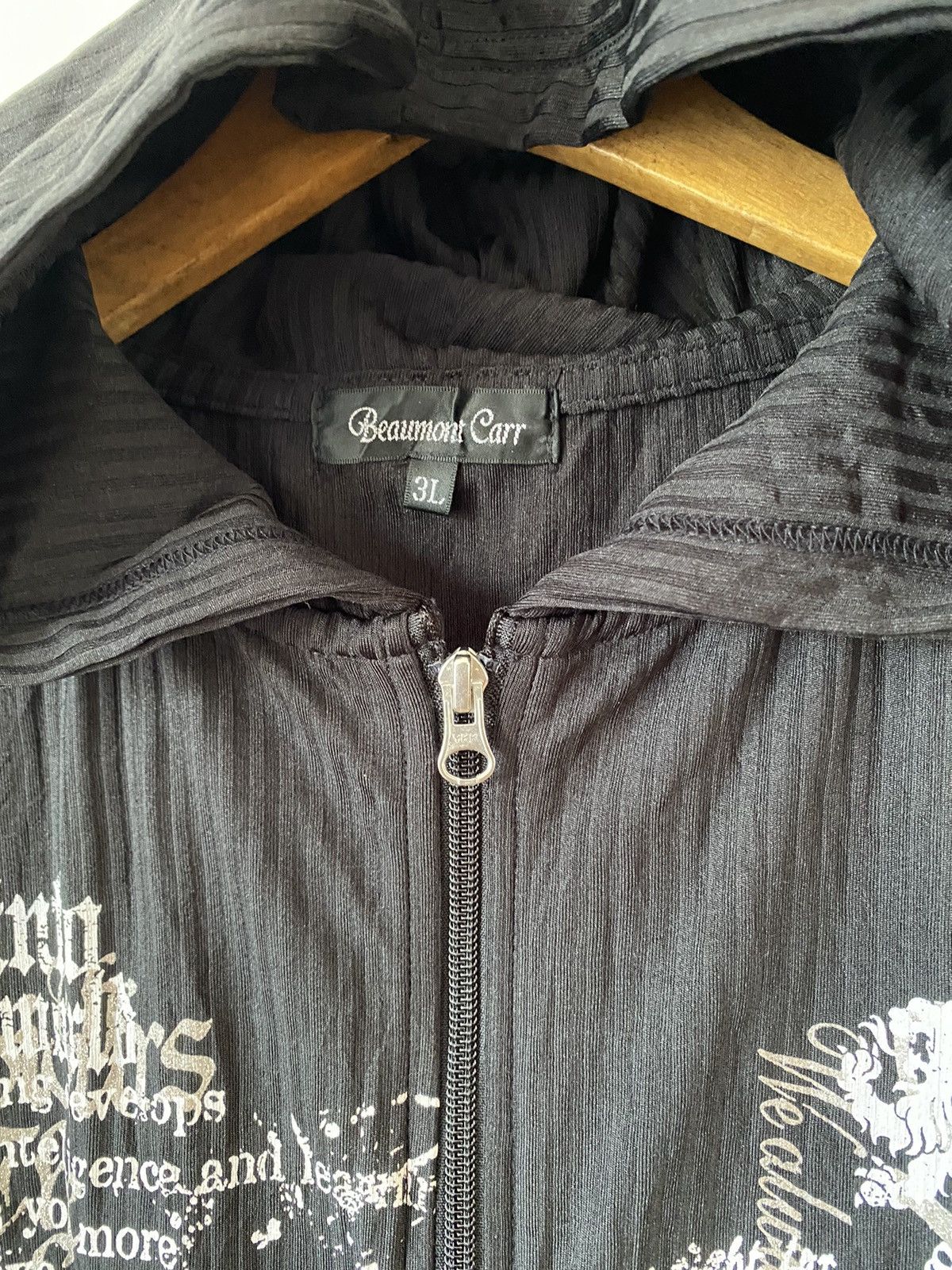 If Six Was Nine × Japanese Brand × Le Grande Bleu (L.G.B.) 🛒BINDINGOFFER🛒 Japanese Beaumont Carr hoodie poem Lgb Style Size US L / EU 52-54 / 3 - 5 Thumbnail