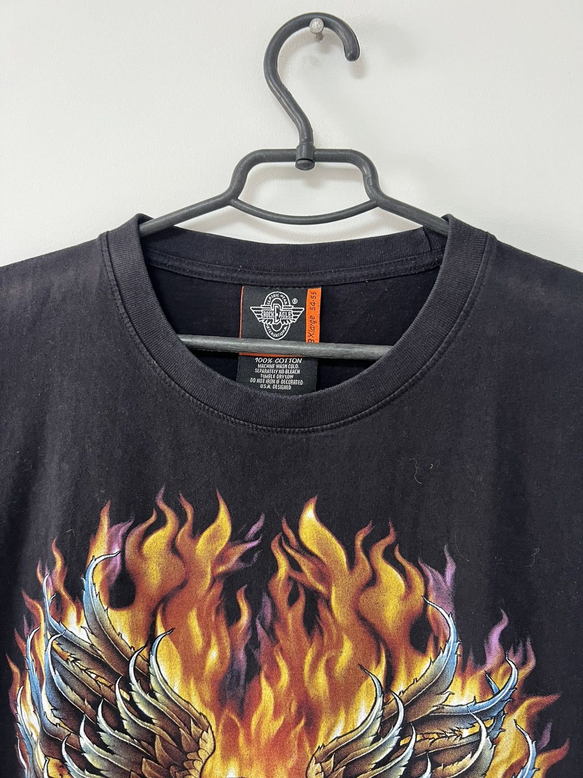 Harley Davidson Vintage 90’s Harley Davidson International Rock Eagle sz 3XL Size US XXL / EU 58 / 5 - 6 Thumbnail