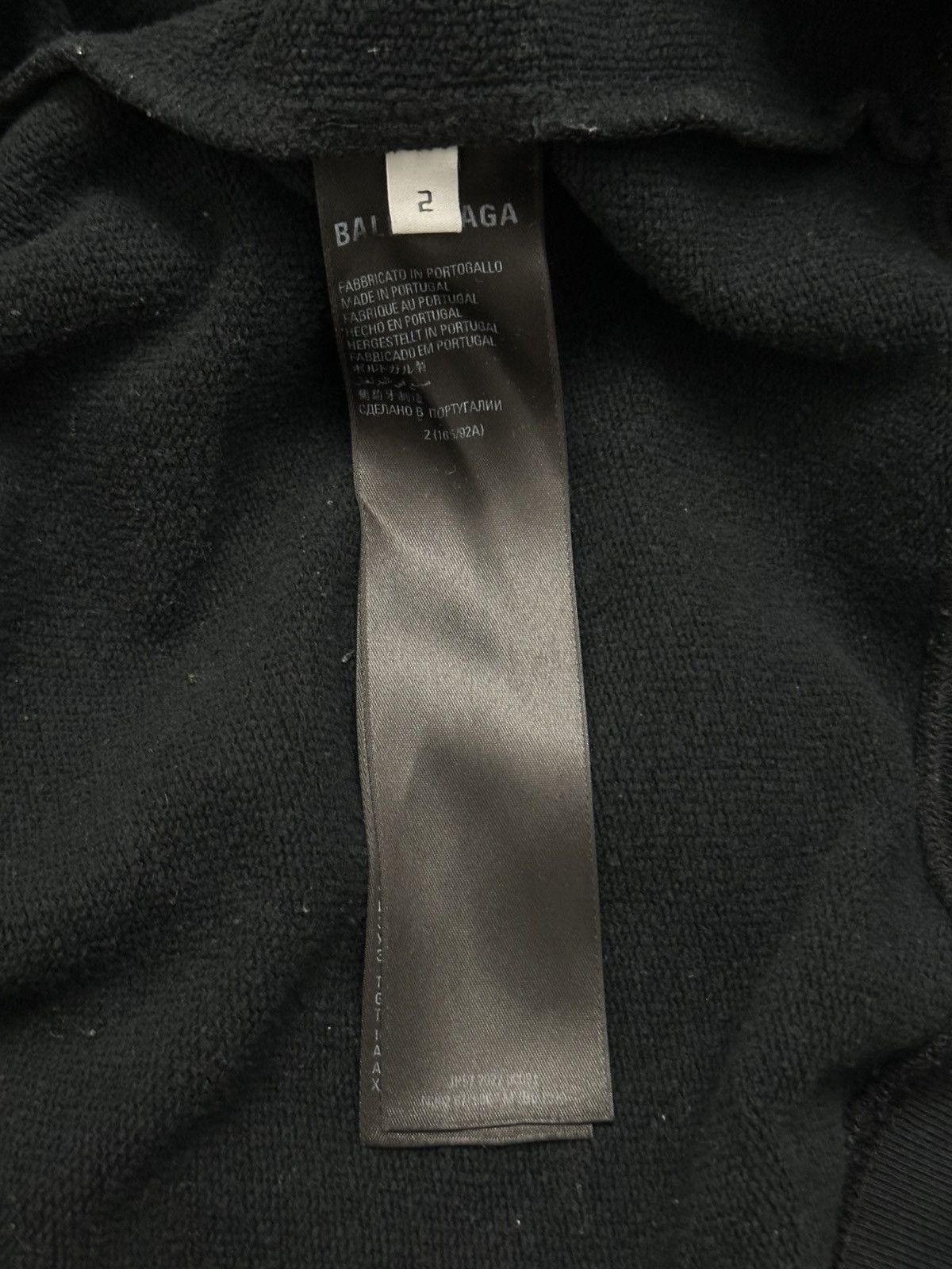 Balenciaga balenciaga lipstick/script hoodie Size US M / EU 48-50 / 2 - 5 Thumbnail