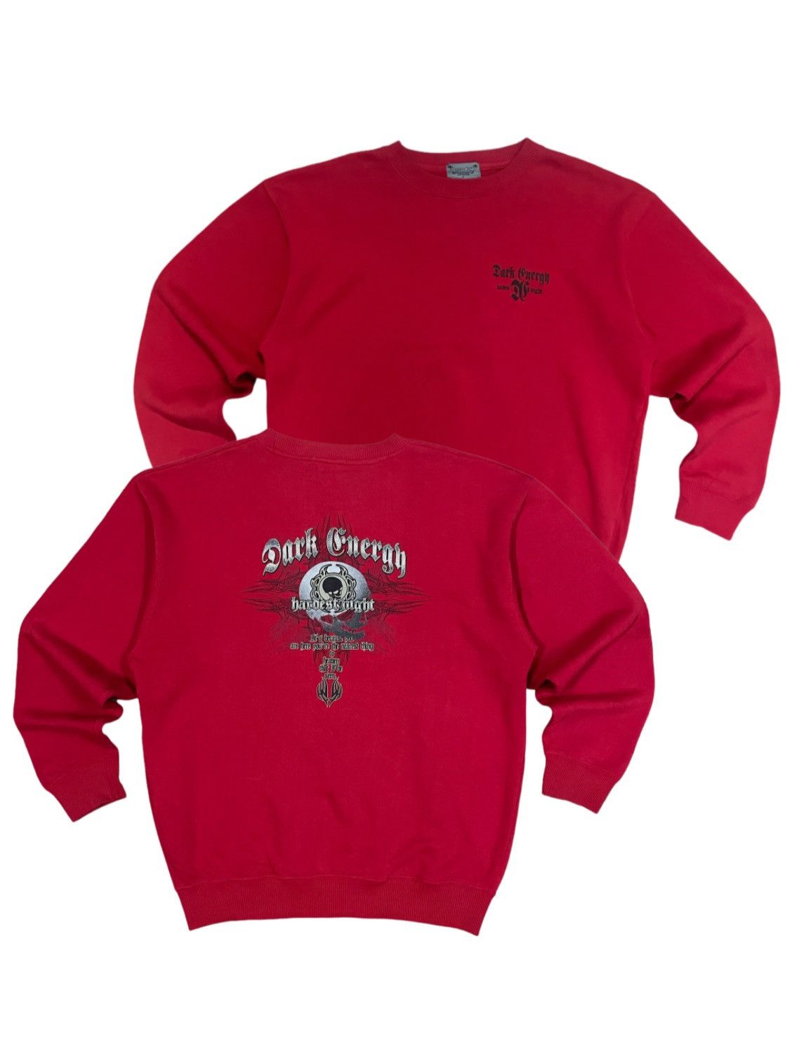 Affliction Vintage Y2K Punk Trash Metal Cross Skull Logo Sweatshirt Size US M / EU 48-50 / 2 - 1 Thumbnail