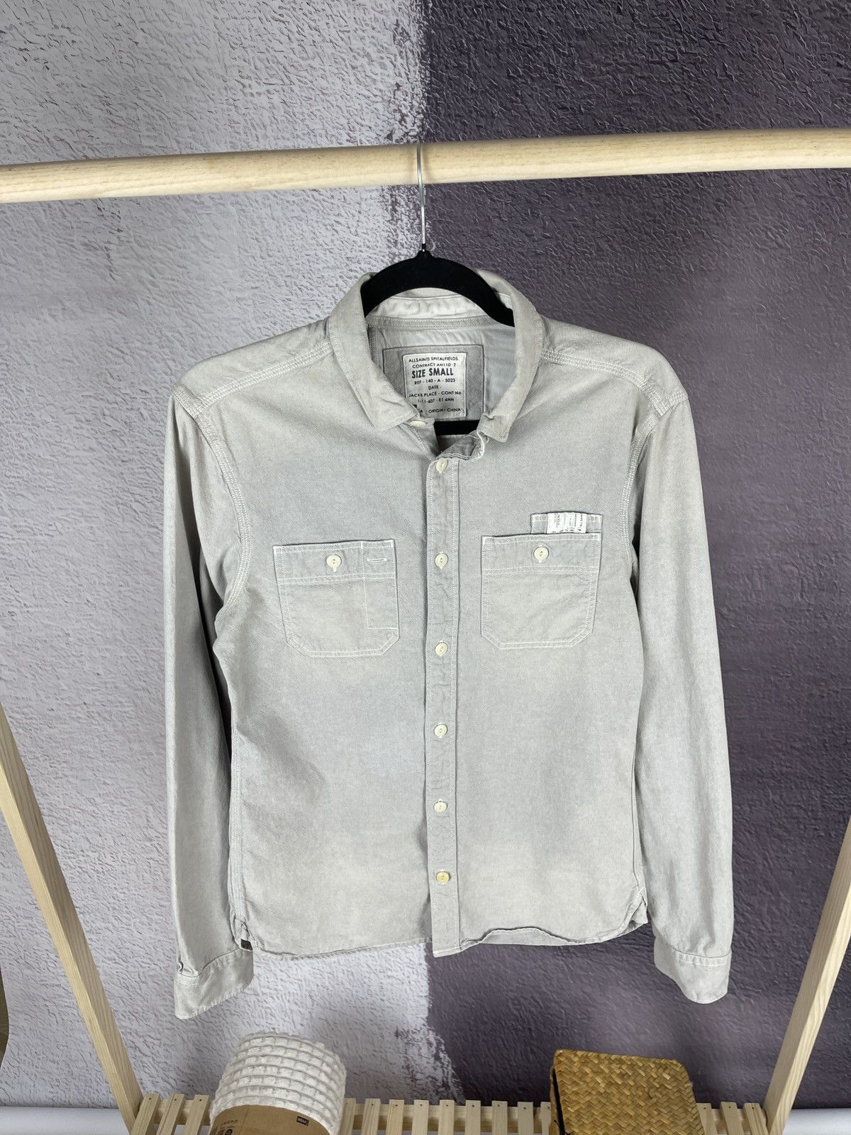 Allsaints Allsaints Excavator long sleeve shirt size S Size US S / EU 44-46 / 1 - 11 Thumbnail