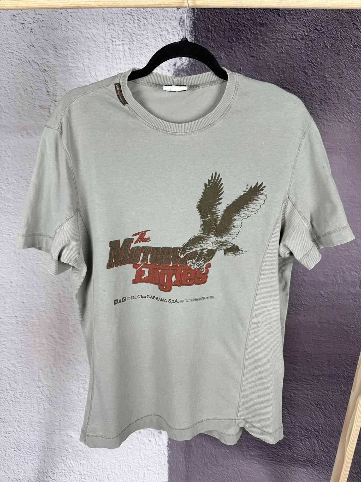 Dolce & Gabbana Dolce & Gabbana The Motorway Eagles vintage AW 2004 2005 tee Size US M / EU 48-50 / 2 - 2 Thumbnail
