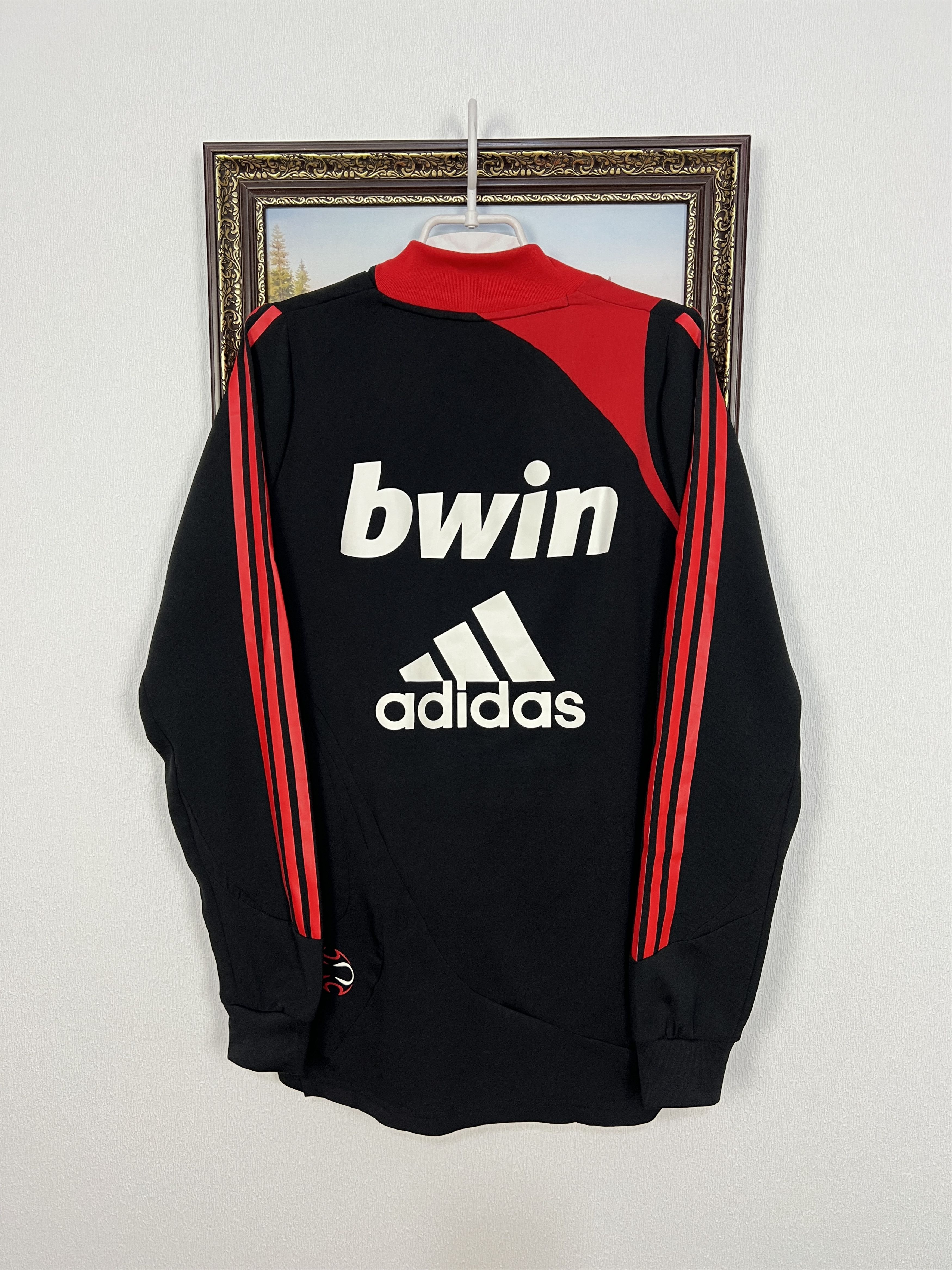 Adidas Vintage Adidas Milan Football Train Sweatshirt Soccer Size US L / EU 52-54 / 3 - 13 Thumbnail