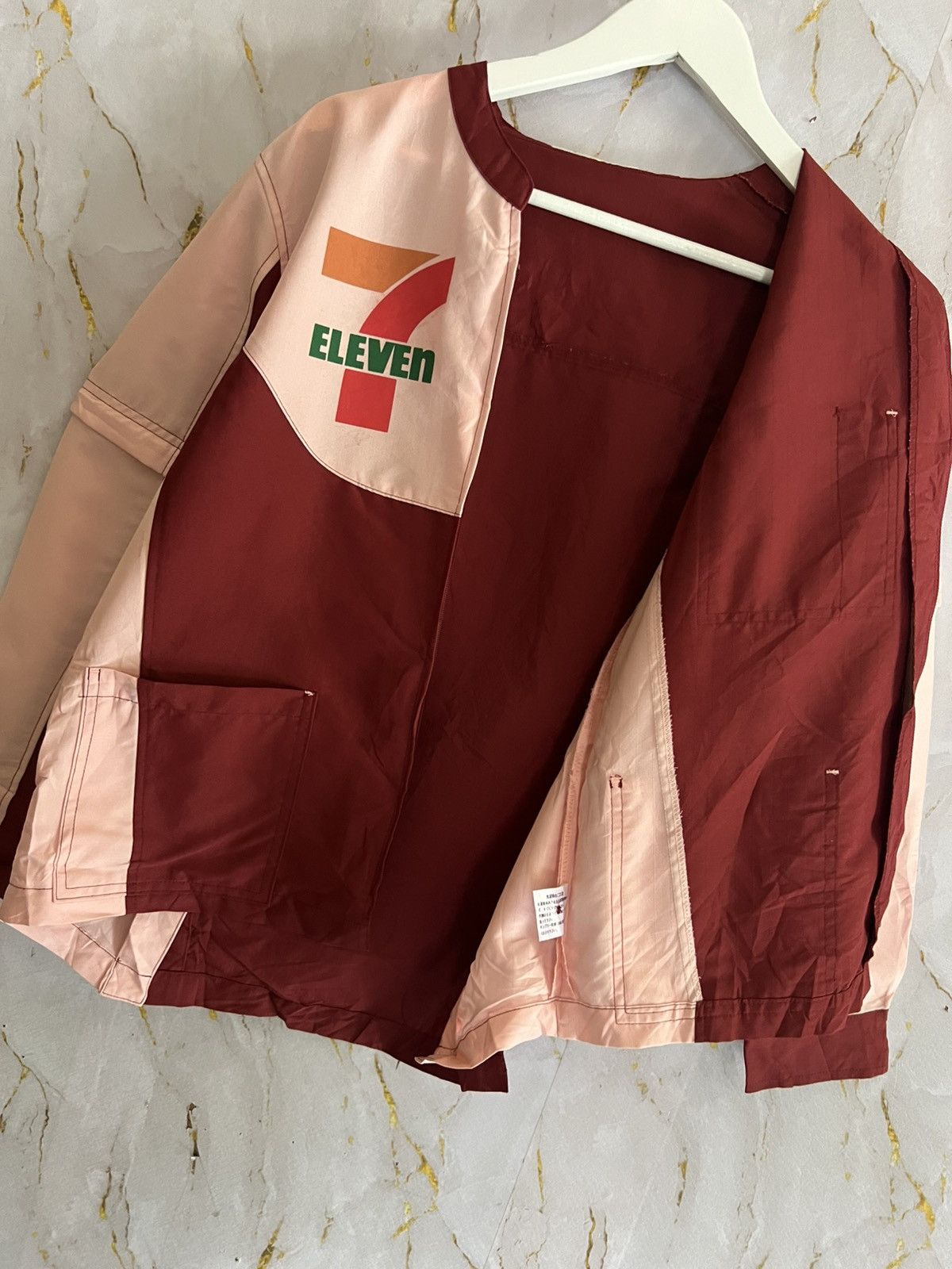 Japanese Brand Vintage 7-Eleven Button Up Shirt – Workwear Uniform Size US L / EU 52-54 / 3 - 9 Thumbnail