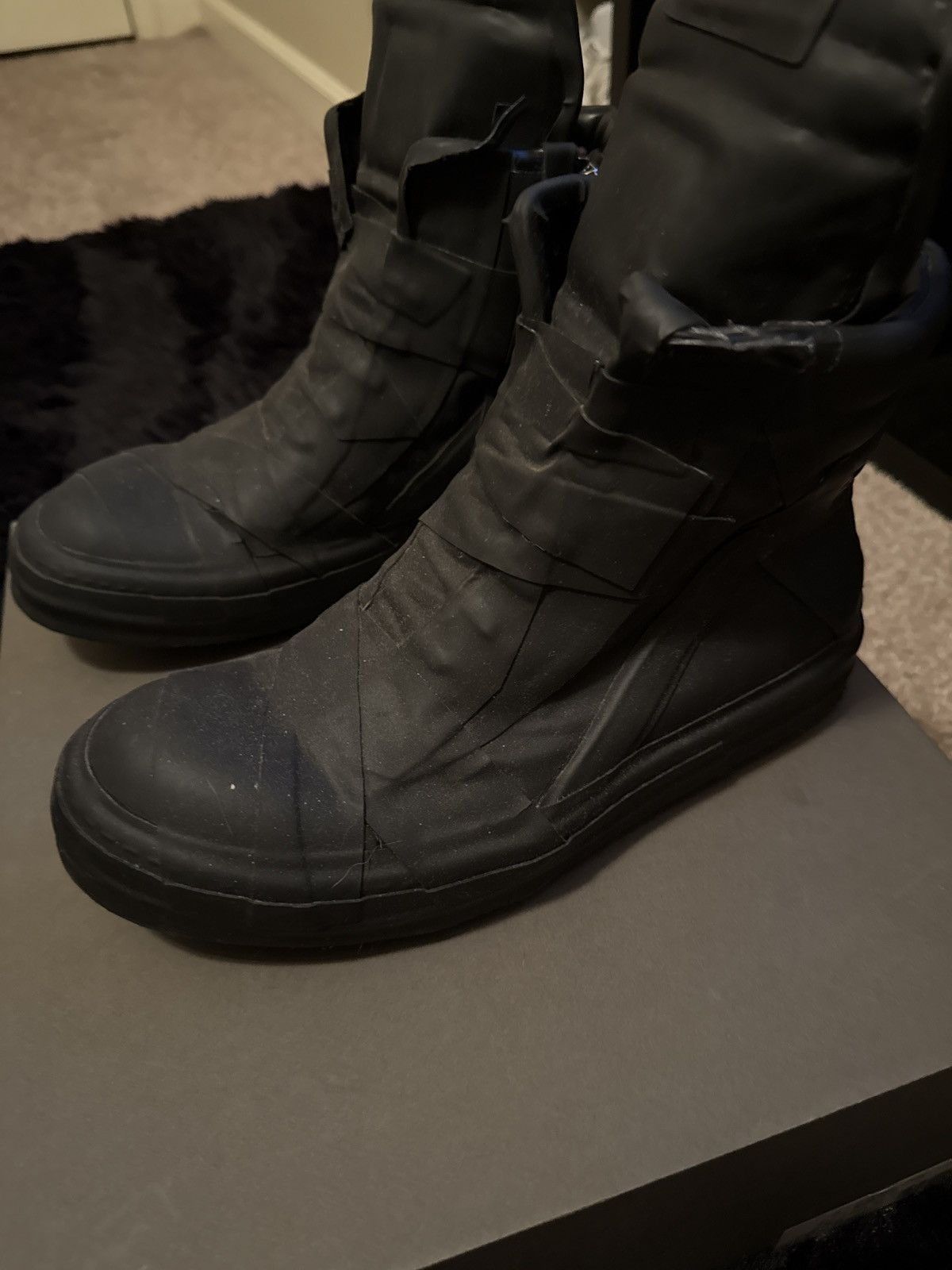 Rick Owens Rick Owens Performa Tape Geobasket Size US 9.5 / EU 42-43 - 2 Thumbnail