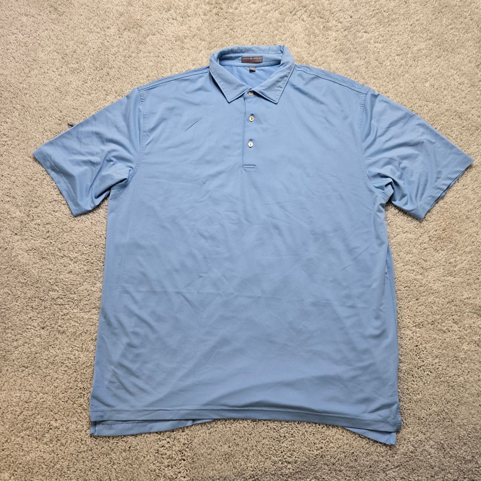 Peter Millar Peter Millar Summer Comfort Men Blue Polo Preppy Poppy XL Size US XL / EU 56 / 4 - 1 Thumbnail