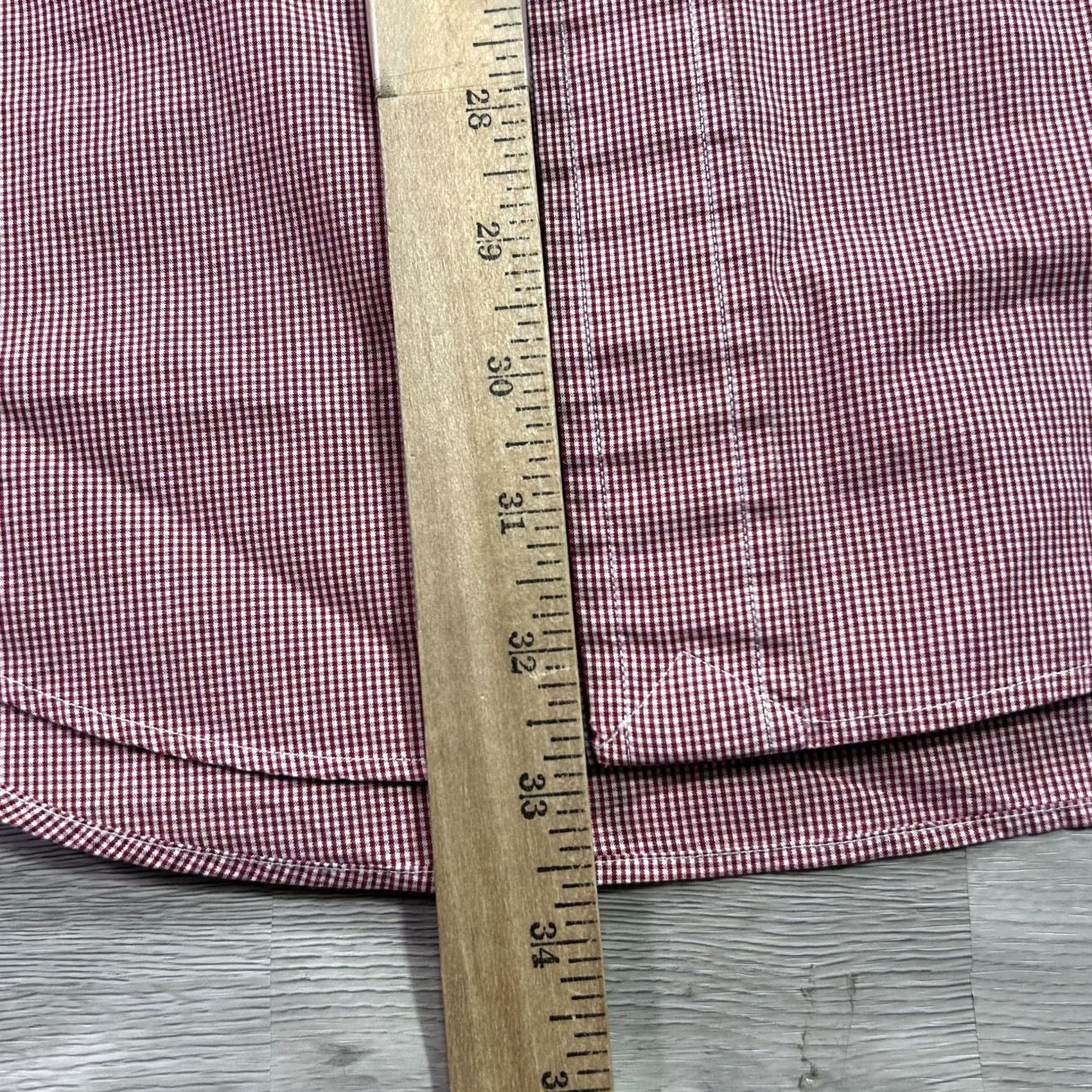 Ralph Lauren Ralph Lauren Yarmouth Shirt Mens M Red Check Long Sleeve Button-Down Cotton Polo Pony Embroidered Size US M / EU 48-50 / 2 - 7 Thumbnail