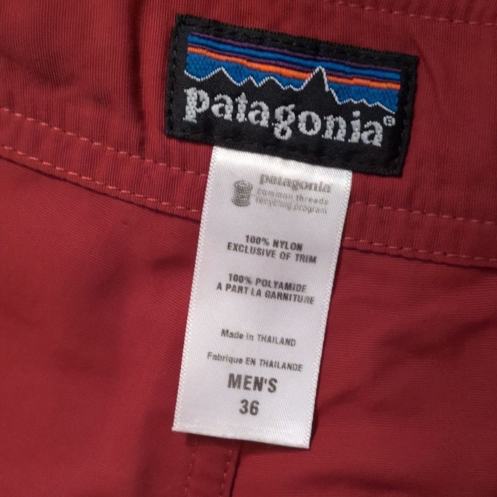 Patagonia Patagonia Burgundy Board Shorts Size 36 Size US 36 / EU 52 - 3 Thumbnail