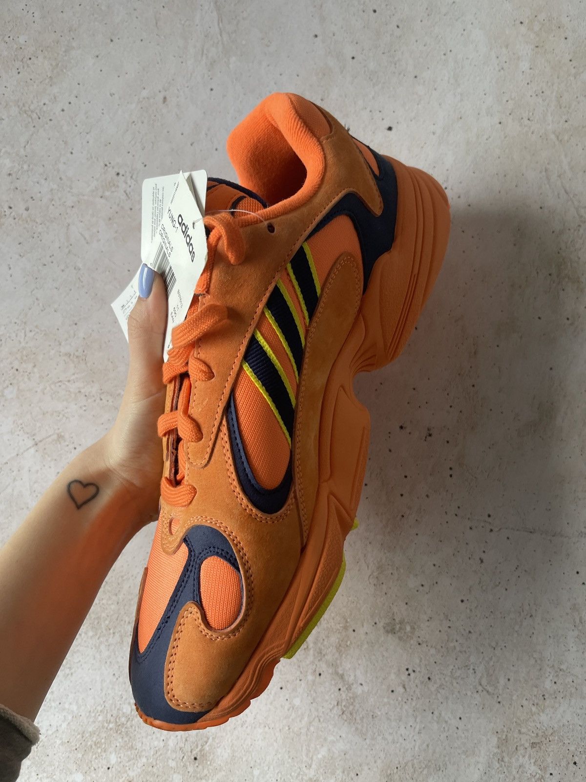 Adidas adidas Yung-1 Hi-Res Orange Size US 11.5 / EU 44-45 - 5 Thumbnail