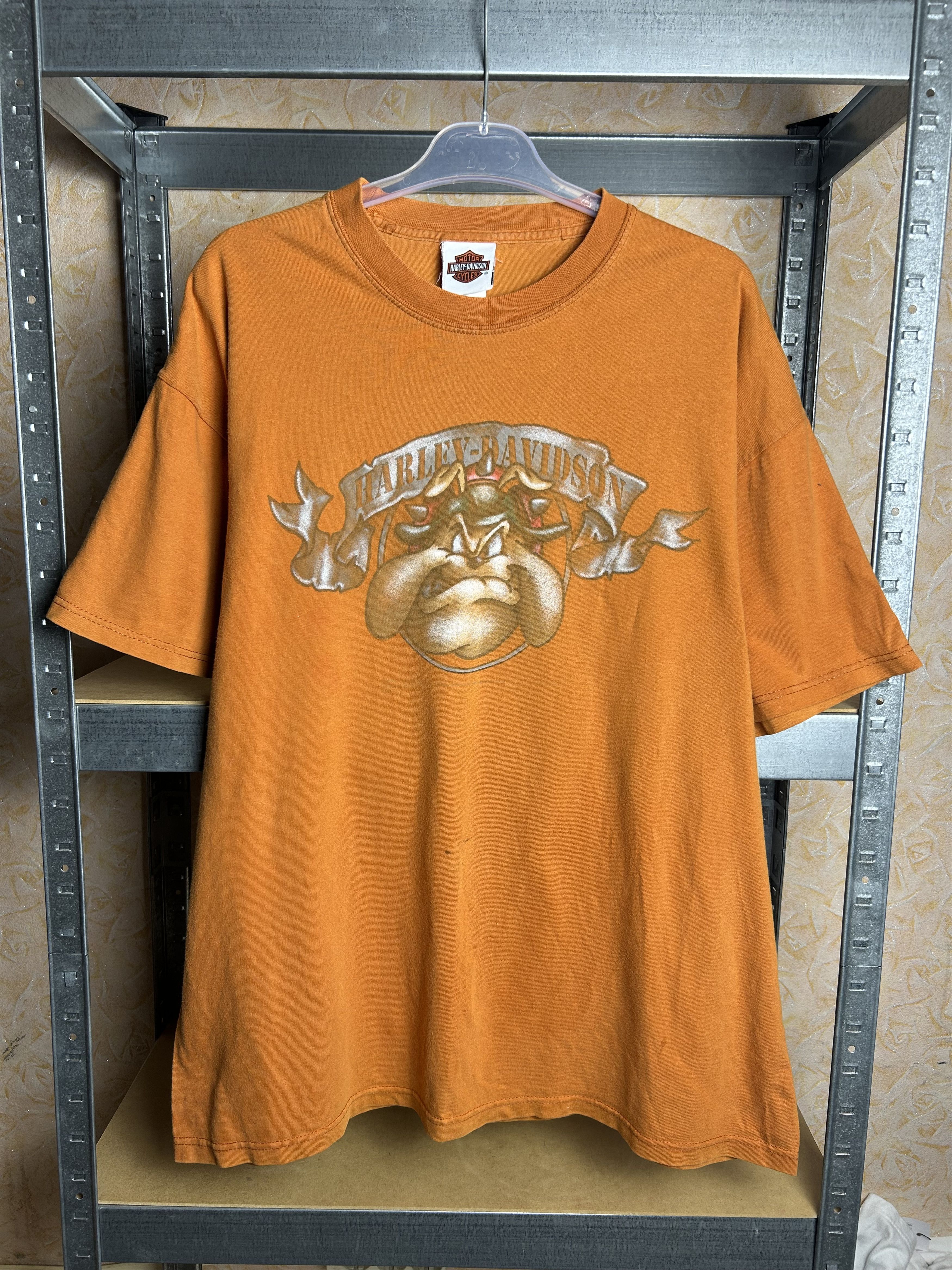 Harley Davidson Vintage 2000s Harley Davidson Looney Tunes Orlando T-shirt Size US XL / EU 56 / 4 - 1 Thumbnail