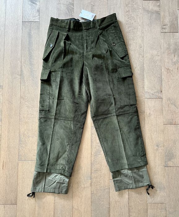 J.W.Anderson New J.W Anderson Double Hem Cargo Trousers Wide Leg