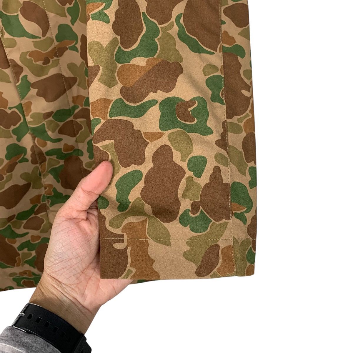 Japanese Brand Japanese Designer Hiromichi Nakano Camo Hooded Coat Size L / US 10 / IT 46 - 14 Thumbnail