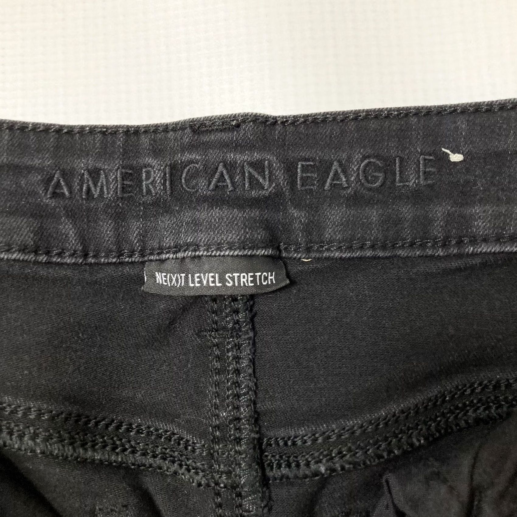 American Eagle Outfitters American Eagle Outfitters Jeans Womens Size 4 Regular Black Jegging Ripped Stretch Denim Size 27" / US 4 / IT 40 - 5 Thumbnail