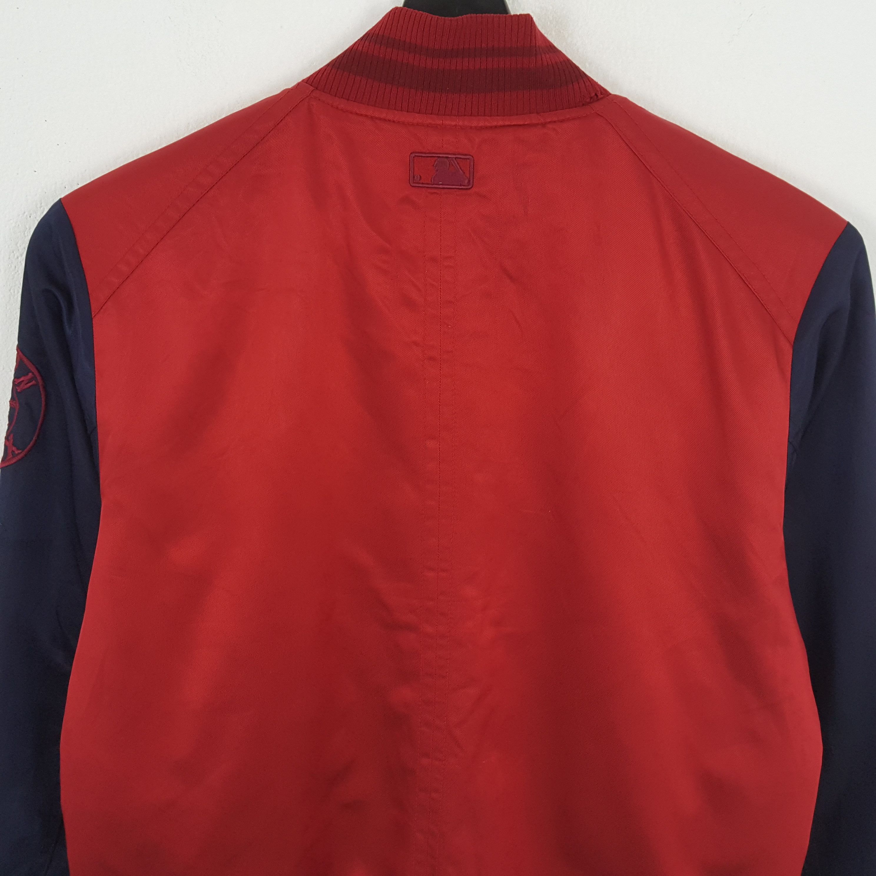 MLB × Vintage BOSTON RED SOX Baseball Team Varsity Jacket Size US L / EU 52-54 / 3 - 4 Thumbnail